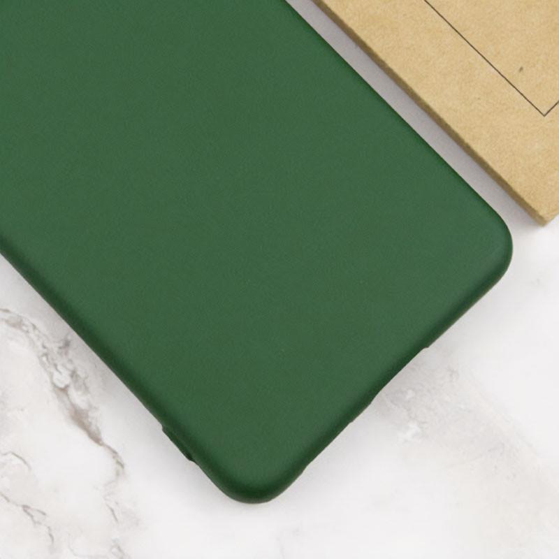 Противоударный чехол Silicone Cover Lakshmi Full Camera (A) для Xiaomi Poco X3 NFC / Poco X3 Pro Зеленый / Dark green - фото 4