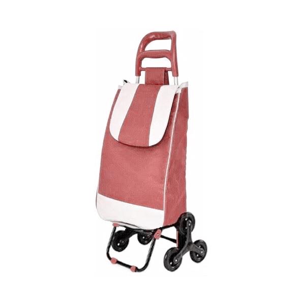 Тачка Stenson з триколісним блоком з сумкою 95 см Червоний (MMS-MH-2786)