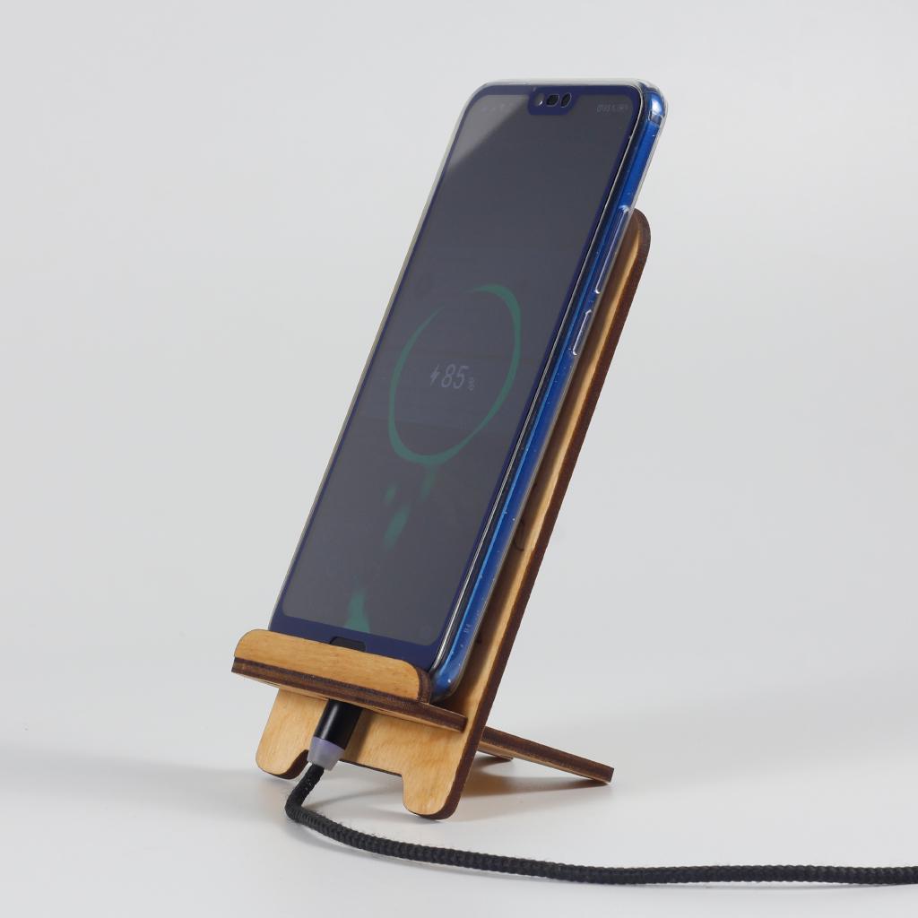 Підставка-тримач для телефону з дерева 24 (03020017) - фото 8 Підставка-тримач для телефону з дерева 24 (03020017) - фото 8