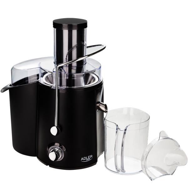 Соковыжималка Adler AD 4127 1000W контейнер для сока 1000 мл с контейнером для мякоти 2000 мл Black (AD4127) - фото 4 Соковыжималка Adler AD 4127 1000W контейнер для сока 1000 мл с контейнером для мякоти 2000 мл Black (AD4127) - фото 4
