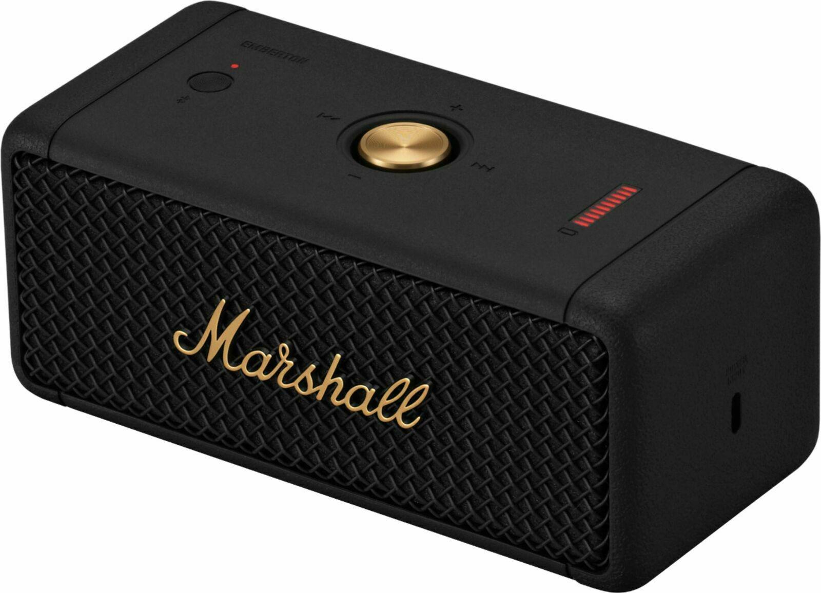 Портативна колонка Marshall Emberton Black&Brass - фото 2