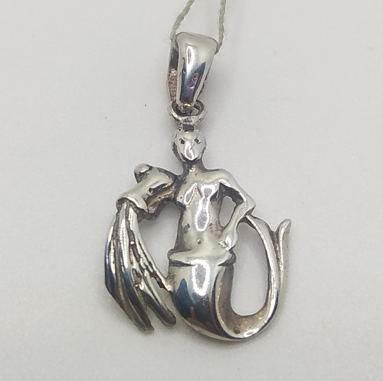 Зодиак водолей серебро 925° 1,67 г (22855809)