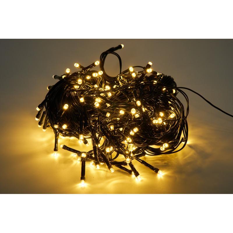 Гирлянда Бахрома 234LED теплый белый IP44 (721251)