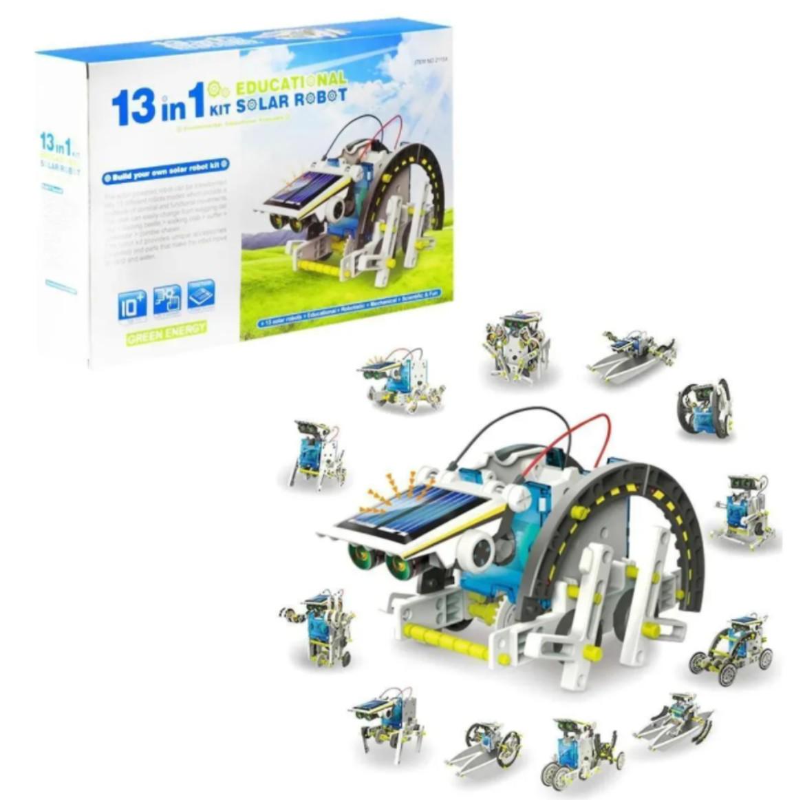 Конструктор Solar Robot Kit 13в1 (18245050) - фото 3