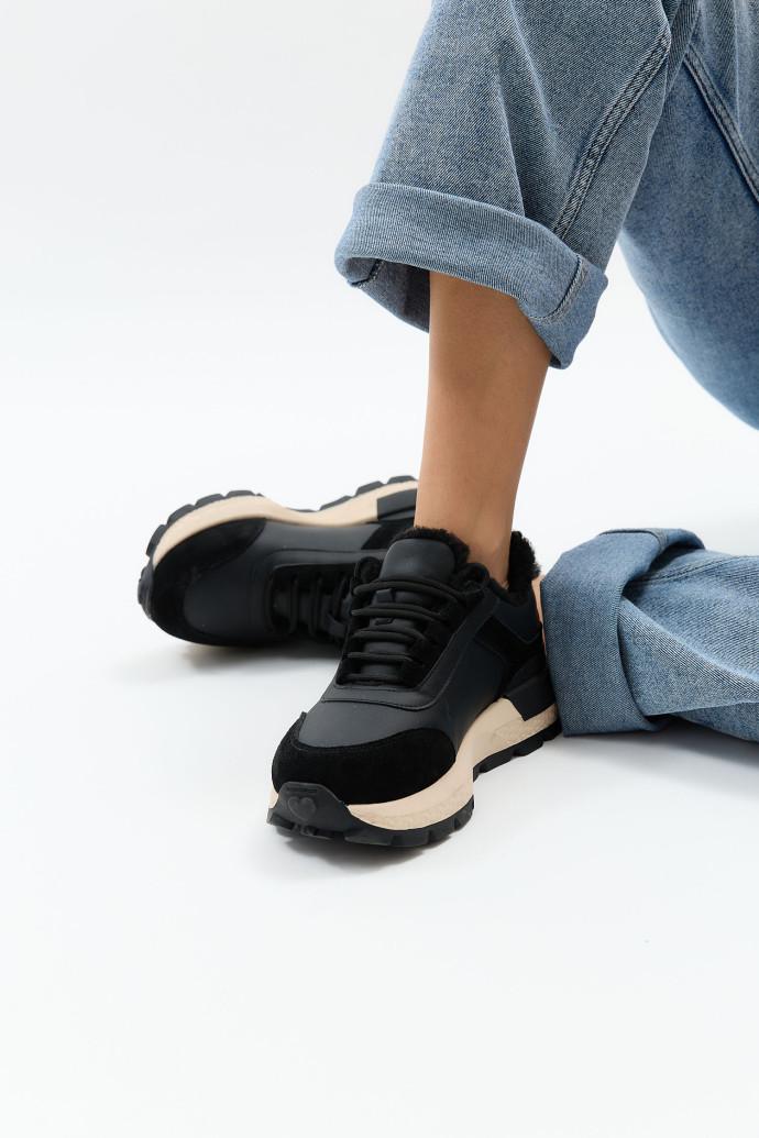 Кросівки LONZA 204397 р. 37 Чорний (22405_37) - фото 4 Кросівки LONZA 204397 р. 37 Чорний (22405_37) - фото 4