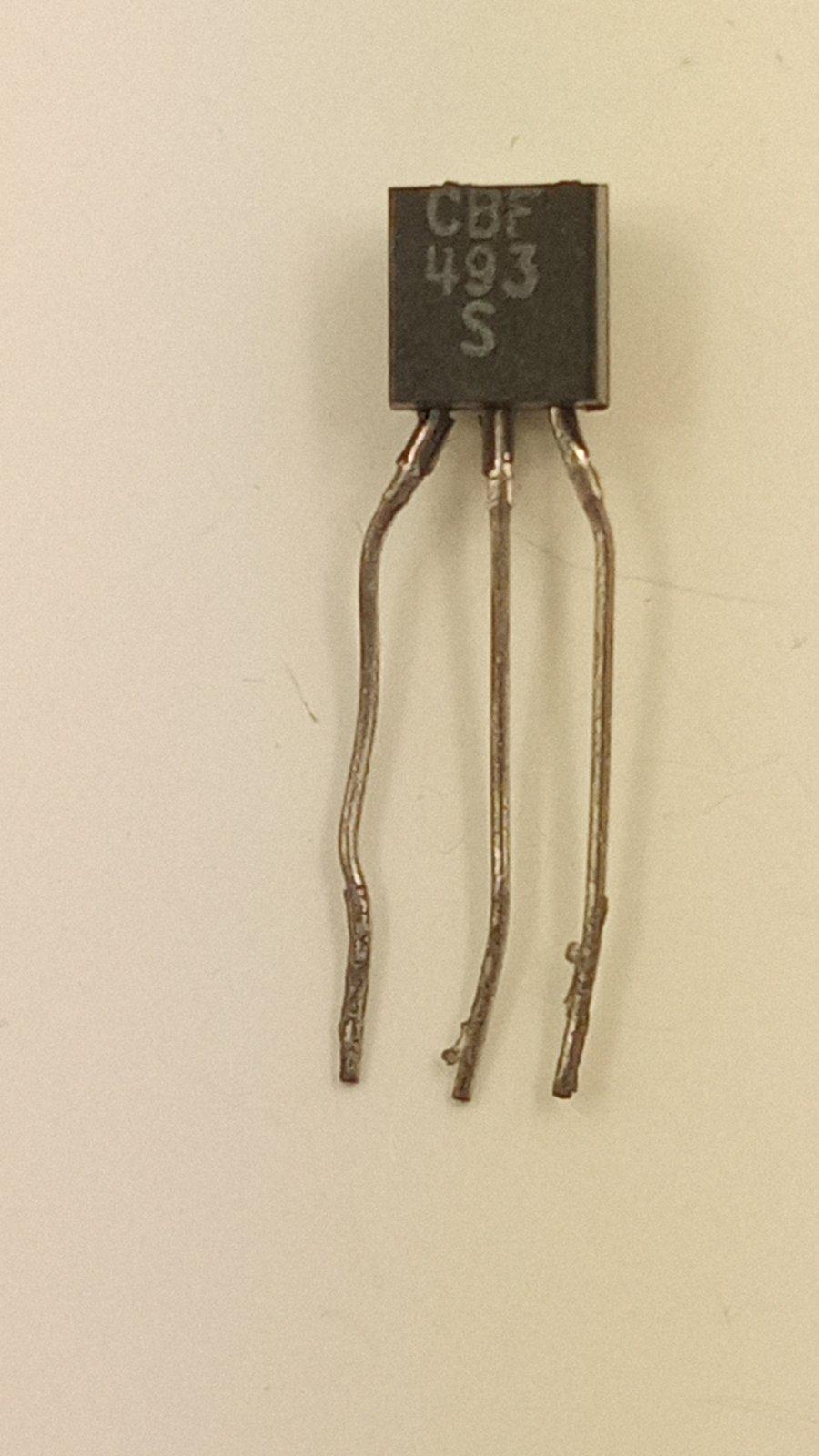 Транзистор BF493S pnp 0.5A 300V TO-92 (10303)
