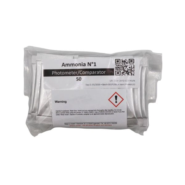 Реагент порошковый Water-i.d. Ammonia №1 LR 50 саше (PPHAM150)