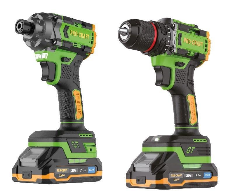 Набор аккумуляторных инструментов Procraft PA214SET шуруповерт и винтоверт 2 АКБ - фото 2