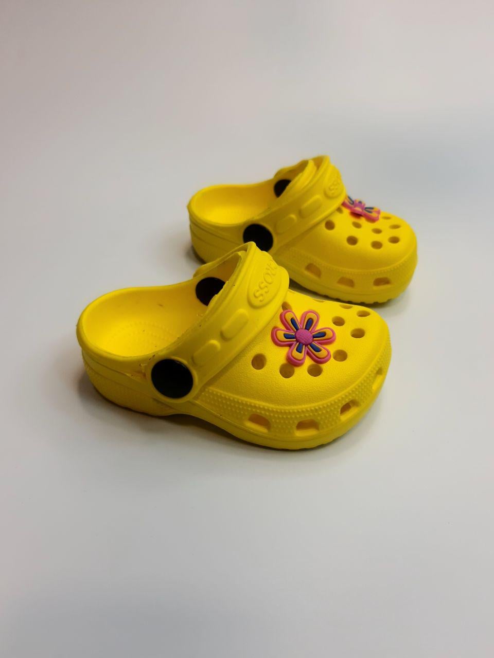 Сабо для девочки Cross р. 18 Желтый (101) Сабо для девочки Cross р. 18 Желтый (101)