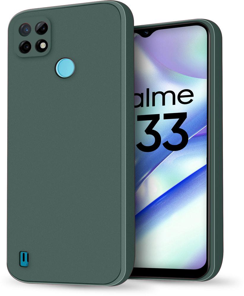 Силиконовый чехол HardCorner для Realme C21 Green (30672-08)
