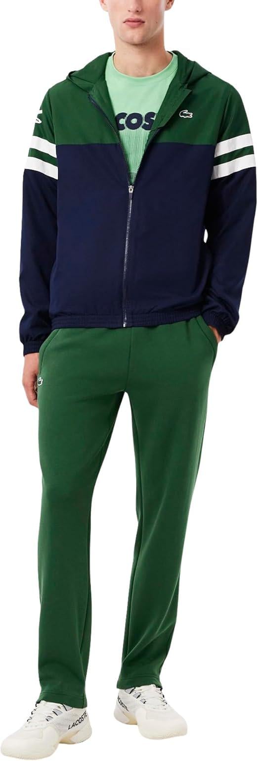 Спортивные штаны Lacoste из смешанной ткани L Зеленый (891351S30)