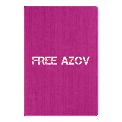 Блокнот Free Azov Defenders А5 в линию 112 листов Розовый (18043415-7-205290)