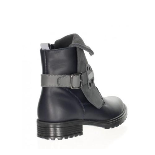 Черевики дитячі BARTEK 77348-12A зимові р. 36 Cіро-Чорний (13261-1434) - фото 5