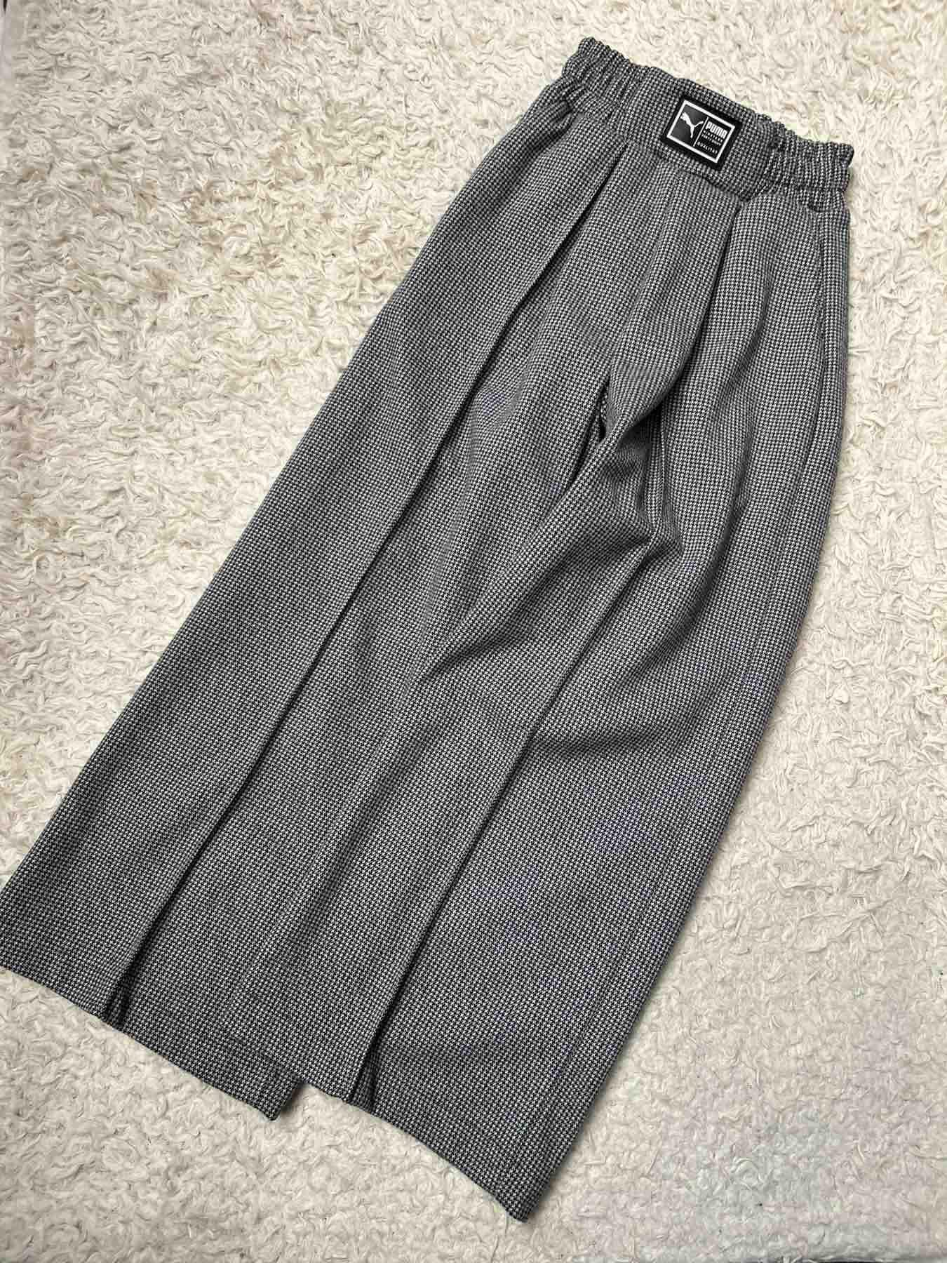 Брюки-палаццо для девочки 2608 Гусиная лапка с нашивкой кашемир/альпака 140 см Серый (159004) Брюки-палаццо для девочки 2608 Гусиная лапка с нашивкой кашемир/альпака 140 см Серый (159004)