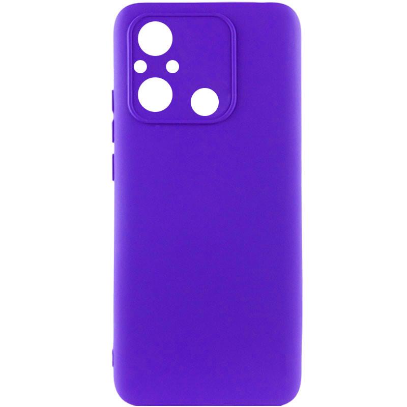 Протиударний чохол Silicone Cover Lakshmi Full Camera (A) для Xiaomi Redmi 12C Синій / Iris