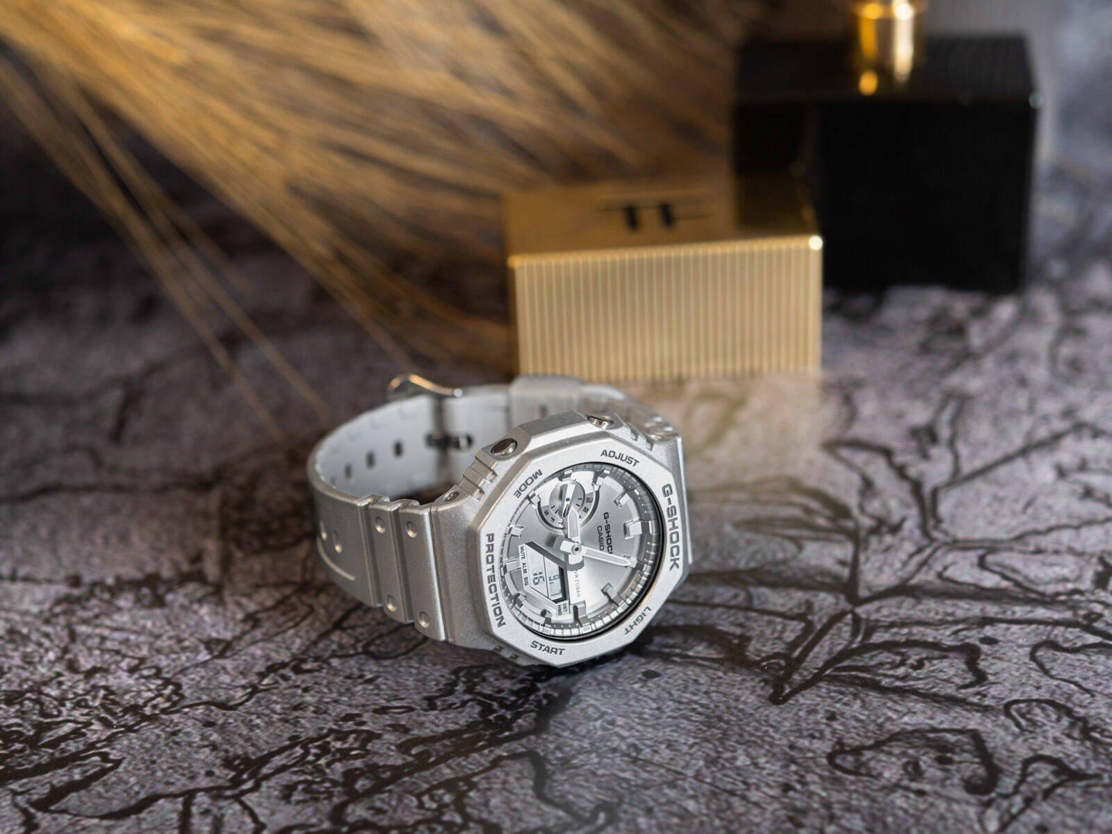 Часы Casio G-SHOCK GA-2100FF-8AER (6419) - фото 2 Часы Casio G-SHOCK GA-2100FF-8AER (6419) - фото 2