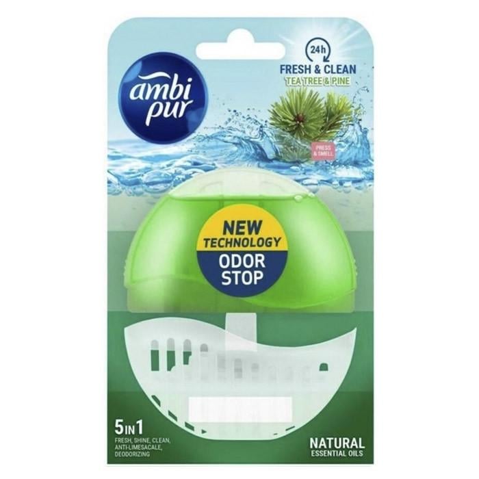 Туалетный блок для унитаза Ambi Pur Tea Tree&Pine 55 мл (1622792273) Туалетный блок для унитаза Ambi Pur Tea Tree&Pine 55 мл (1622792273)