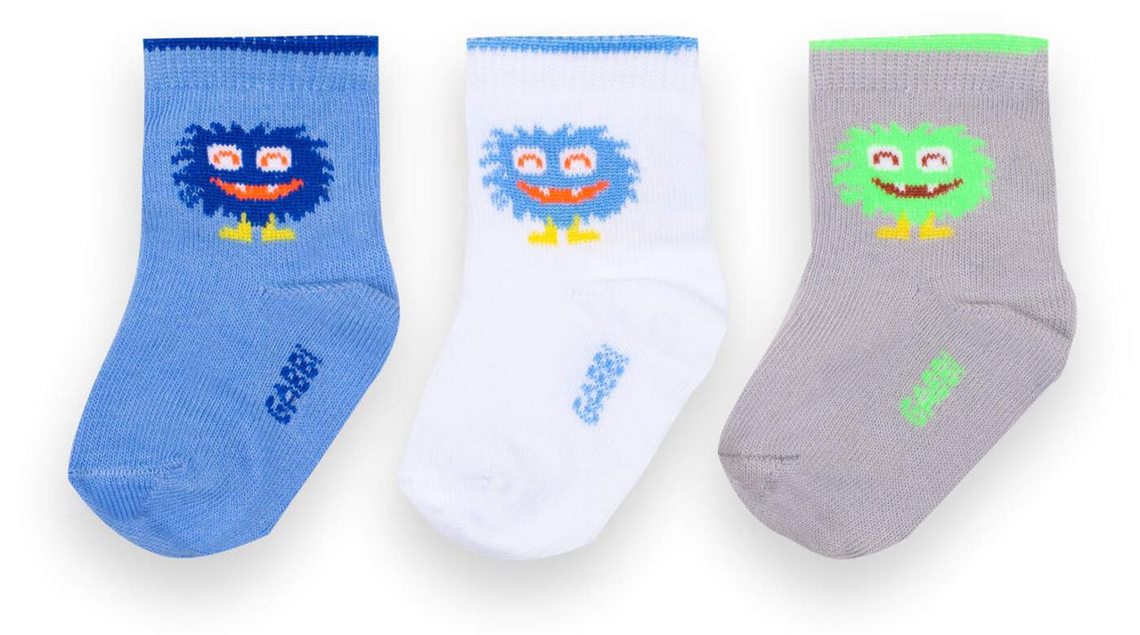 Носки детские хлопковые демисезонные для мальчика Gabbi NSM-176 р. 10-12 6 пар (90176)