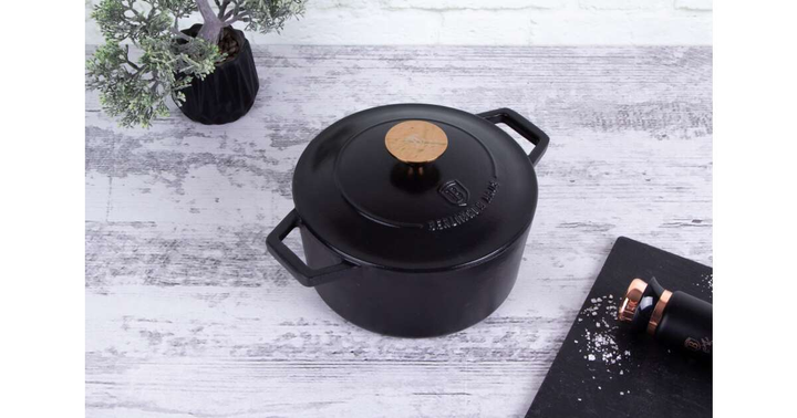 Каструля чавунна 2,75 л Berlinger Haus Metallic Line Rose Gold Edition (BH-6491) - фото 4 Каструля чавунна 2,75 л Berlinger Haus Metallic Line Rose Gold Edition (BH-6491) - фото 4