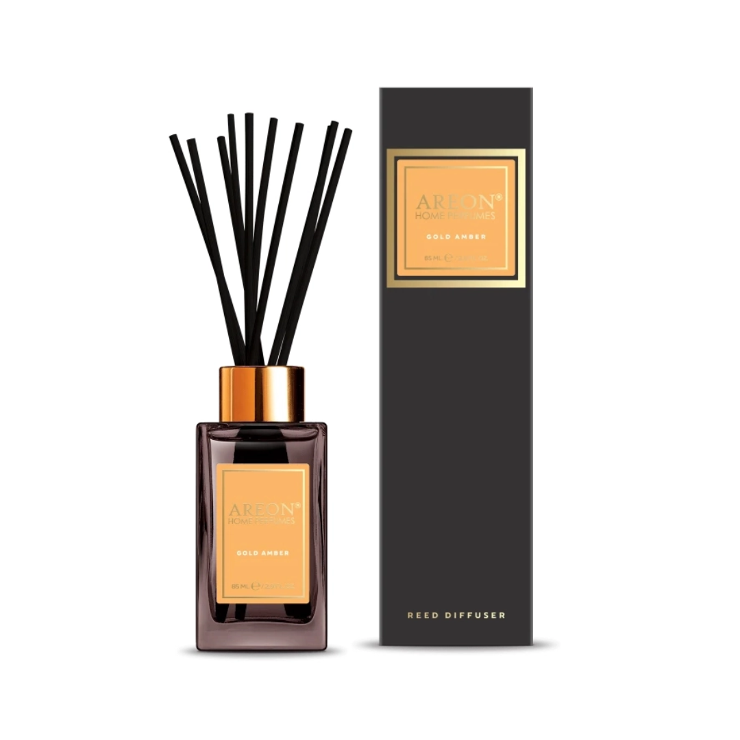 Аромадиффузор Areon Home Perfume Premium Gold Amber 85 мл (are-81)