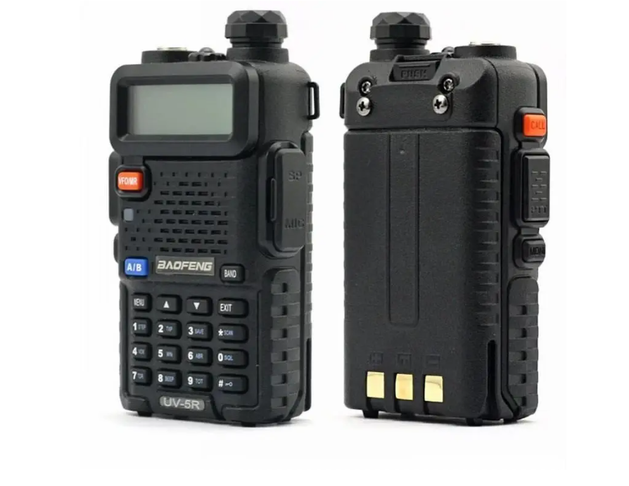 Рация портативная Baofeng UV-5R с гарнитурой Черный (3-4-8151) - фото 7