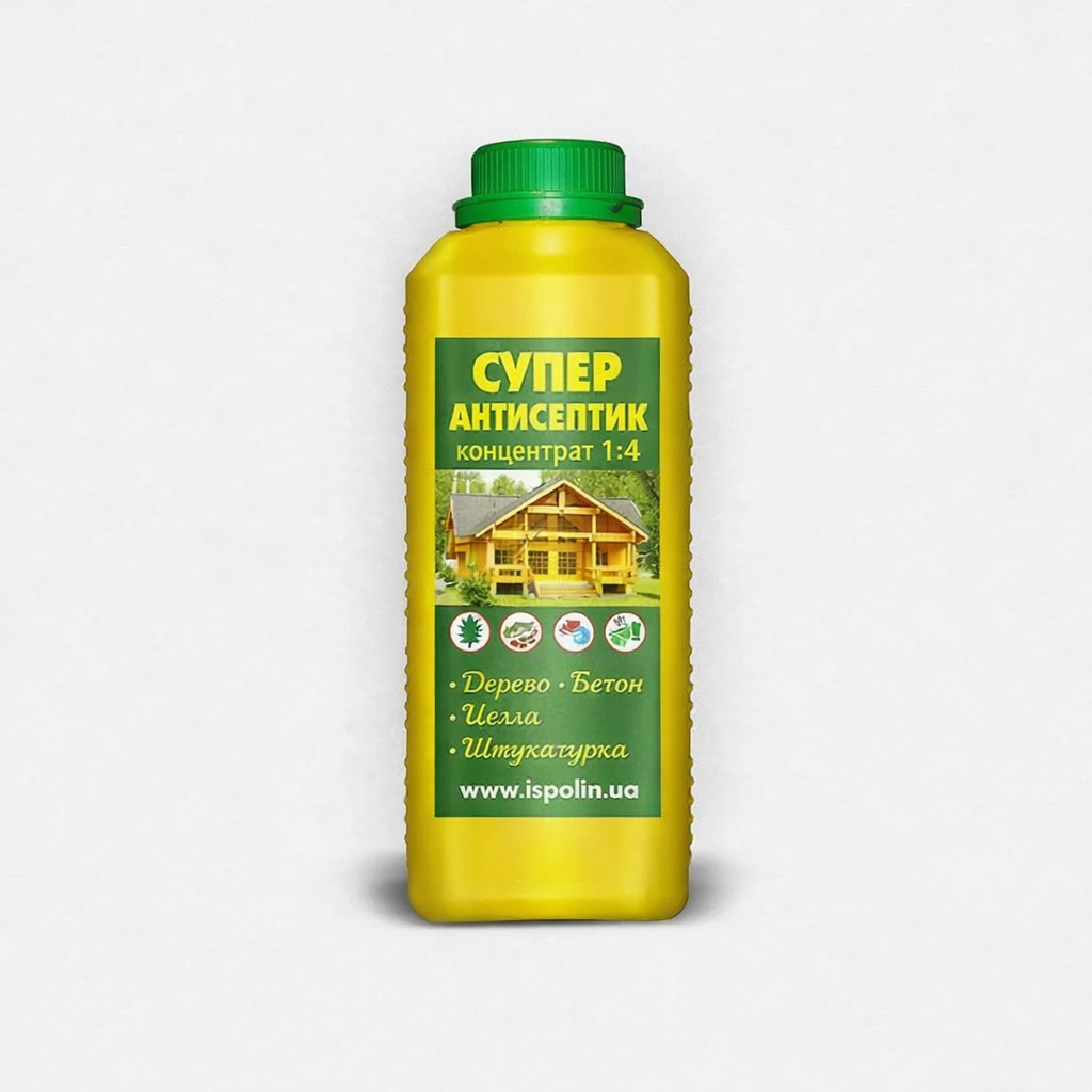 Антисептик Ispolin концентрат для дерева и бетона 2 л (623531287)