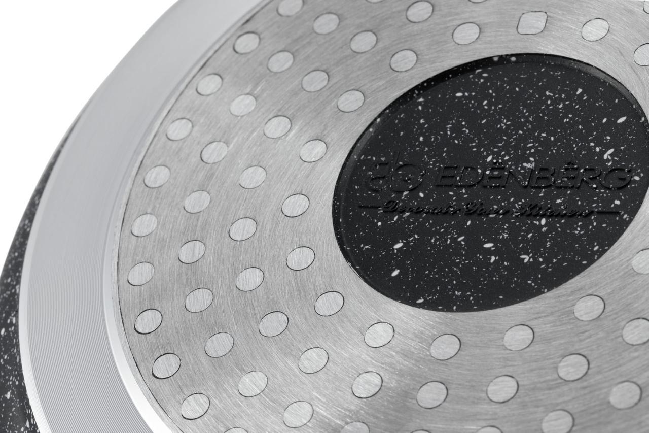 Набір посуду Edenberg 10 пр. з мармуровим покриттям (EB-8143) - фото 6 Набір посуду Edenberg 10 пр. з мармуровим покриттям (EB-8143) - фото 6