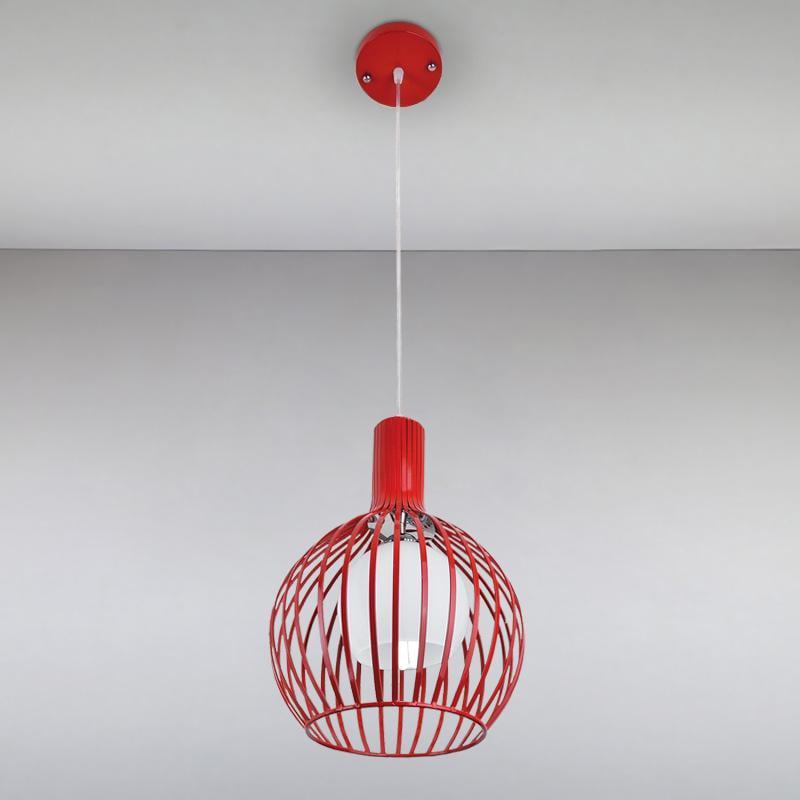 Люстра Light House LS-11038-1 подвесная Красный (9115)