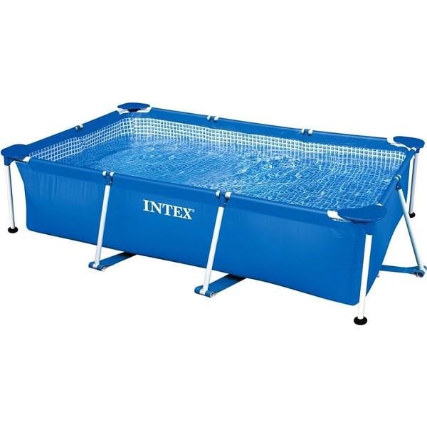 Бассейн каркасный прямоугольный Intex 300х200х75 см 3834 л от 6-ти лет Бассейн каркасный прямоугольный Intex 300х200х75 см 3834 л от 6-ти лет