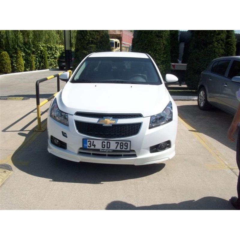 Накладка на передний бампер SD Meliset для Chevrolet Cruze 2009-2015 гг. стеклопластик Под покраску - фото 3