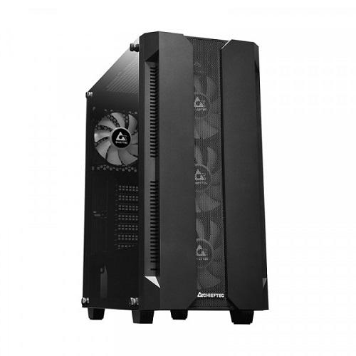 Корпус Chieftec HUNTER 4x120 мм A-RGB ATX PSU Black (GS-01B-OP) - фото 9