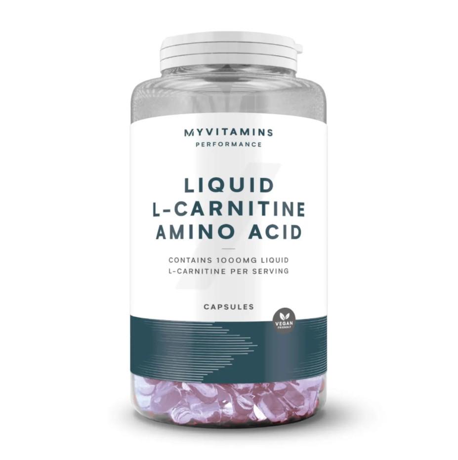 Жиросжигатель MyProtein L-Carnitine Liquid Amino Acid 90 капсул