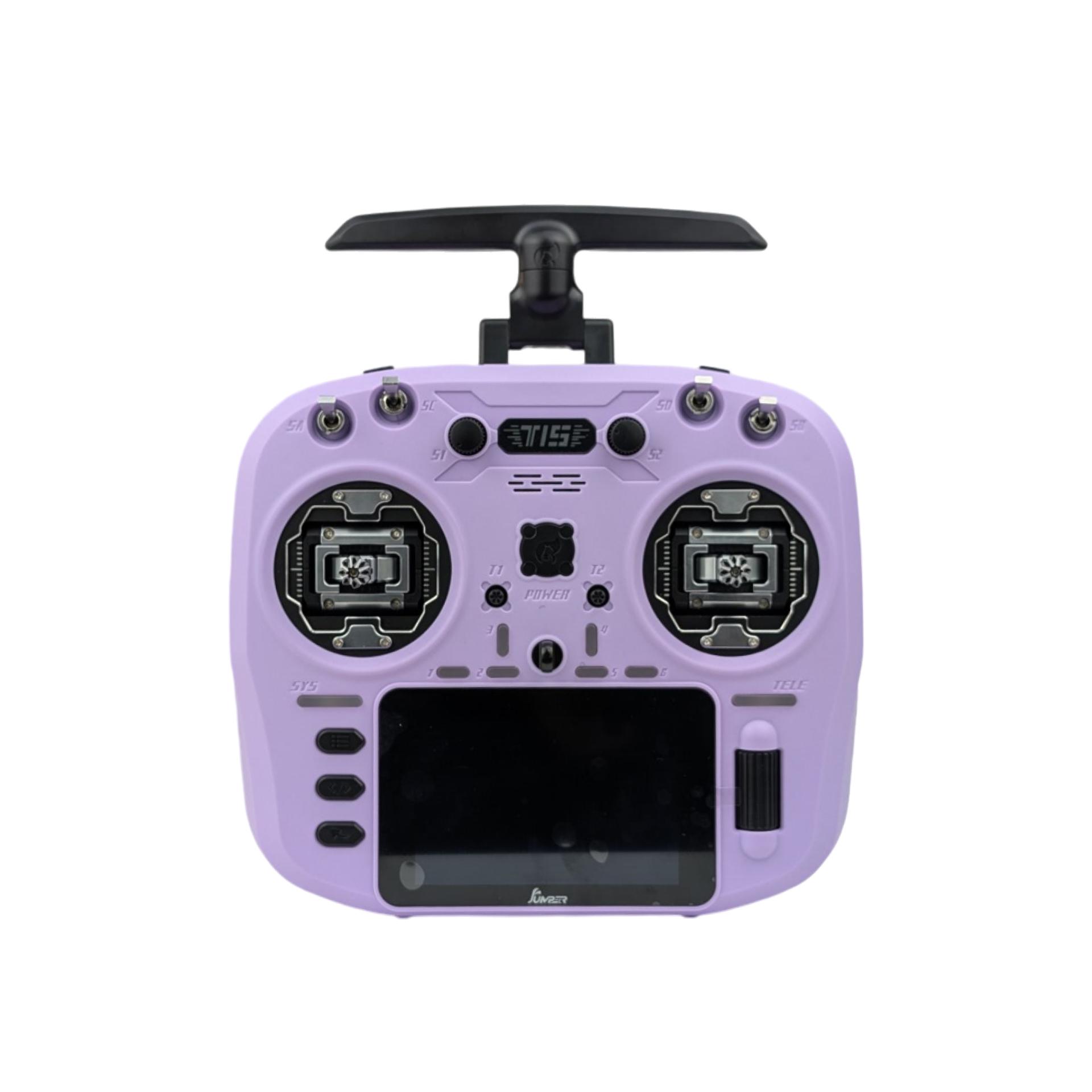 Пульт дистанційного керування FPV Jumper T15 ELRS 2,4 GHz Purple (38315)