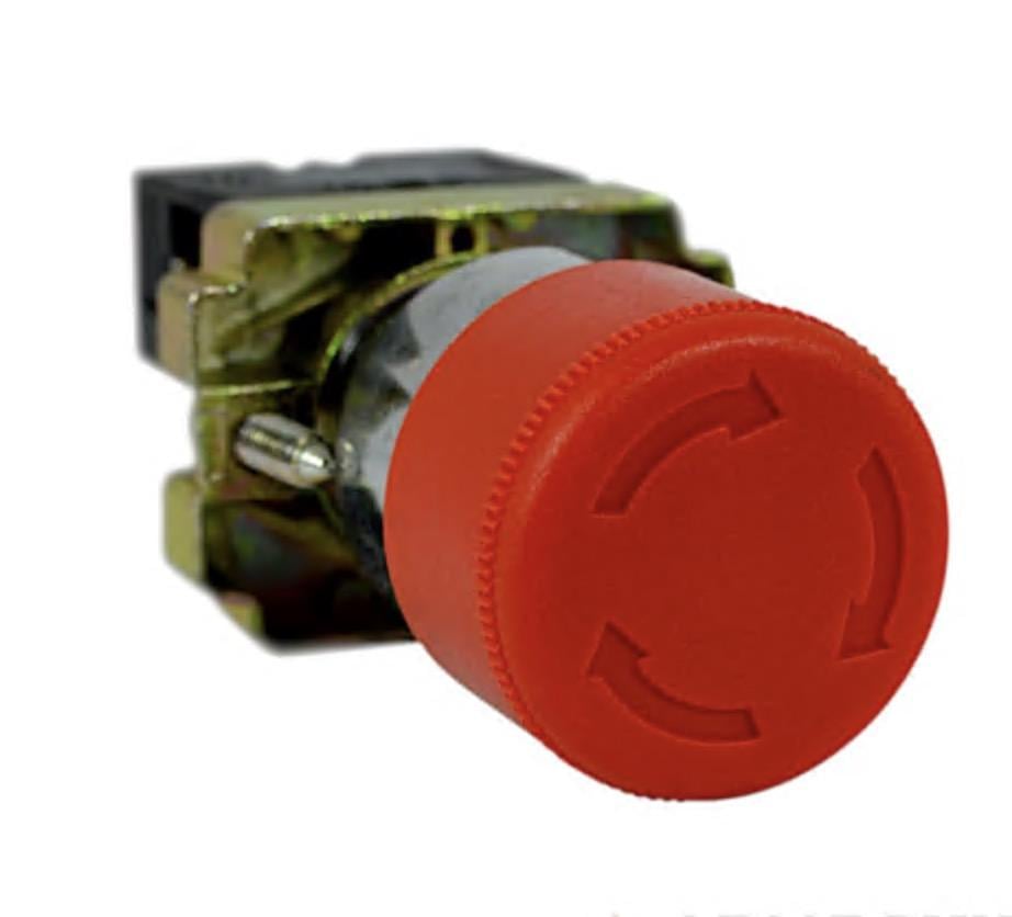 Кнопка безопасности АСКО-УКРЕМ XB2-BS442 поворотная (00000005411)