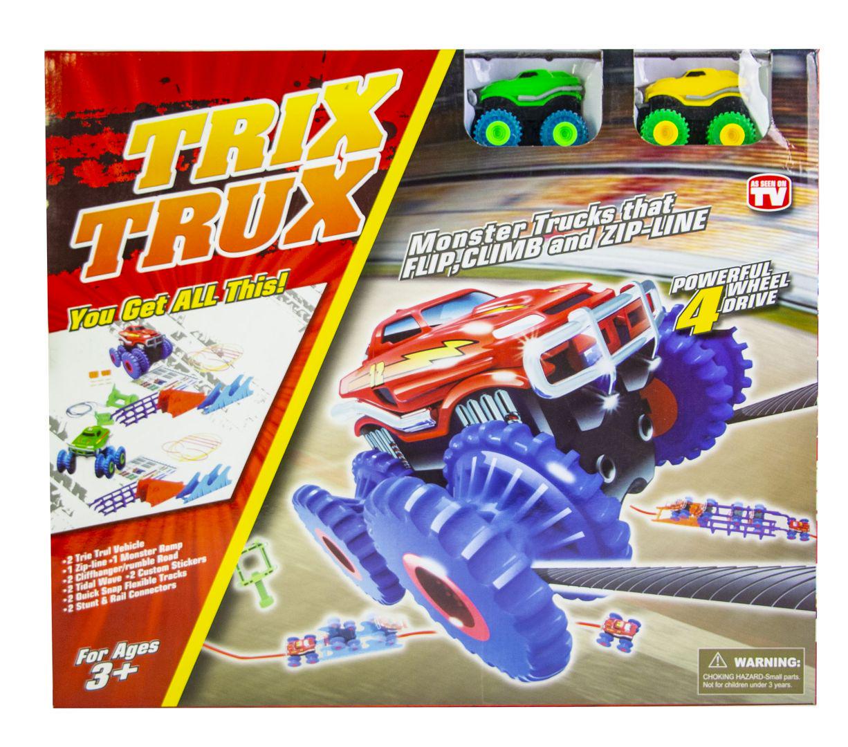Монстр-Траки Trix Trux большой набор на 2 машинки (BB884)