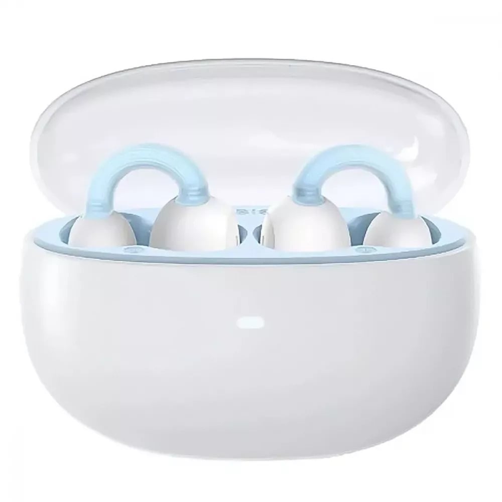 Навушники бездротові BASEUS AirGo 1 Ring Open-Ear TWS Earbuds Bluetooth 5.3 з кейсом Білий (A00069201223-00)