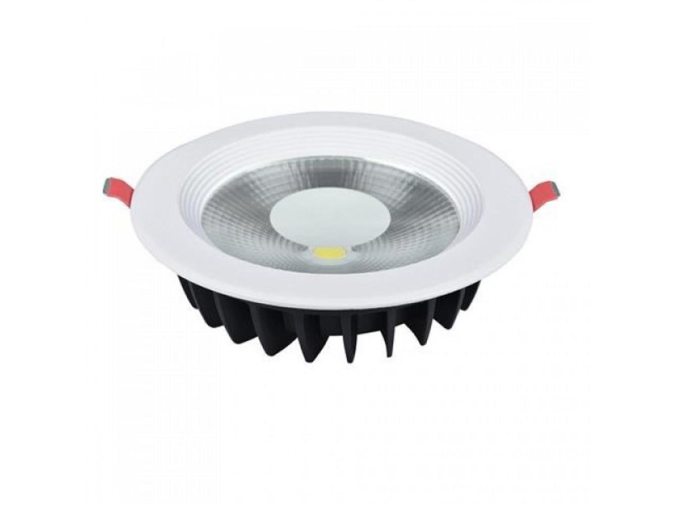 LED-світильник вбудований круглий 20W 6400K 1470 Lm 85-265V d 195 мм Білий (VANESSA-20/27552523)
