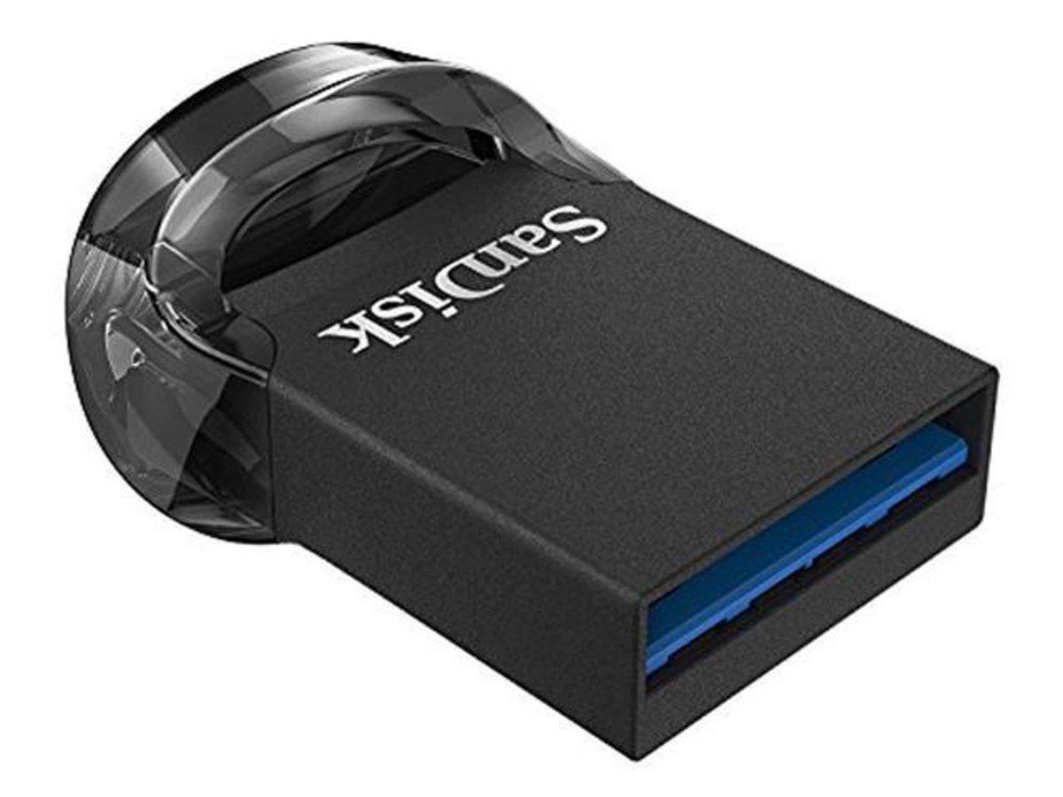 Флеш память Flash Sandisk Usb 3.1 Ultra Fit 130 Mb/s 32 Gb - фото 1