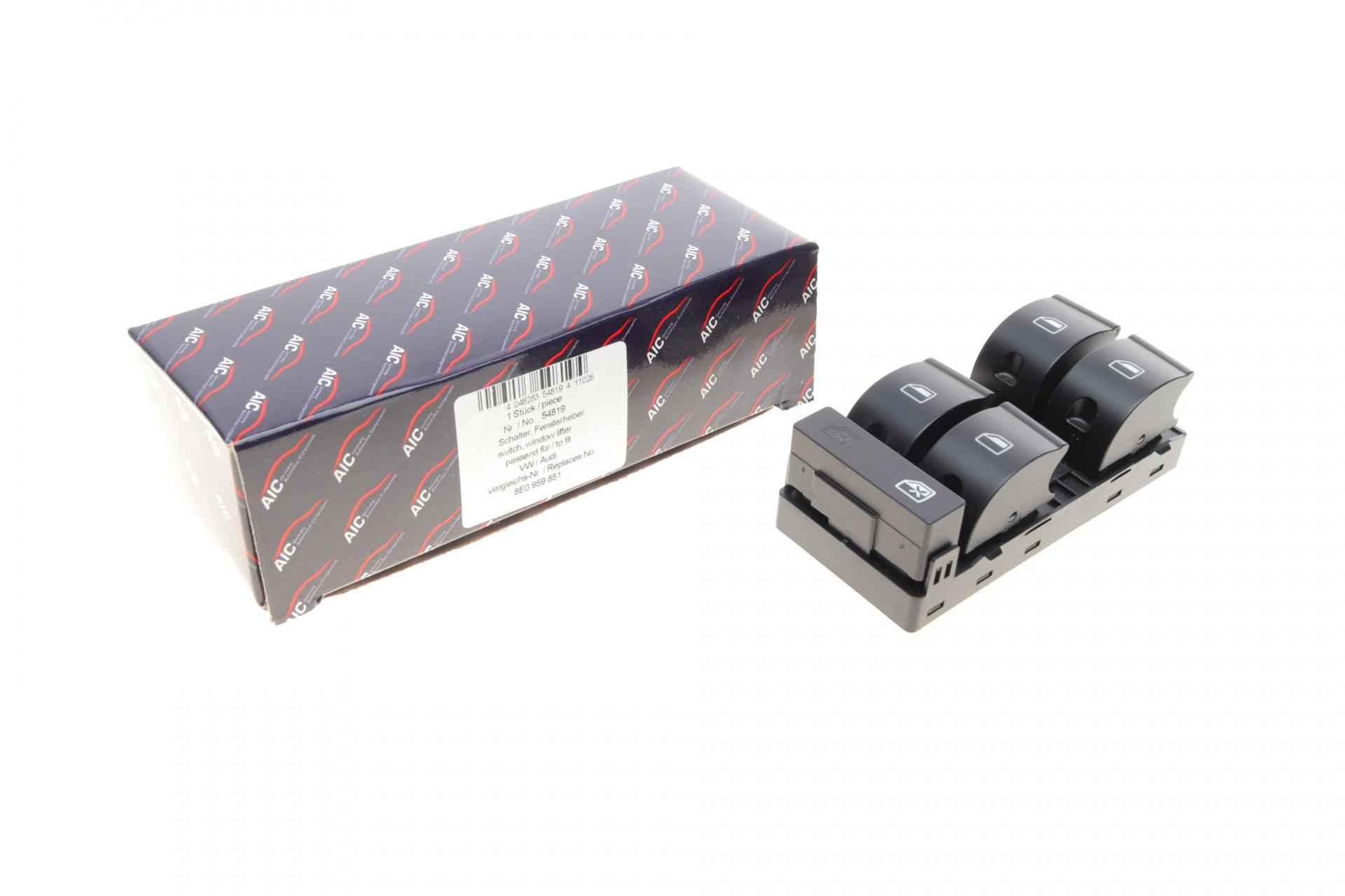 Кнопка стеклоподъемника Aic L Audi A4 04-08 блок (54819) Кнопка стеклоподъемника Aic L Audi A4 04-08 блок (54819)