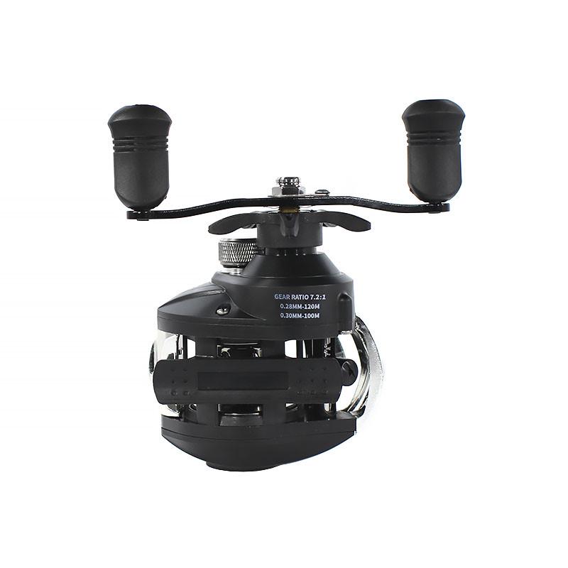 Катушка мультипликаторная Yumoshi AK 200 Black-Silver Right рыболовная - фото 2 Катушка мультипликаторная Yumoshi AK 200 Black-Silver Right рыболовная - фото 2