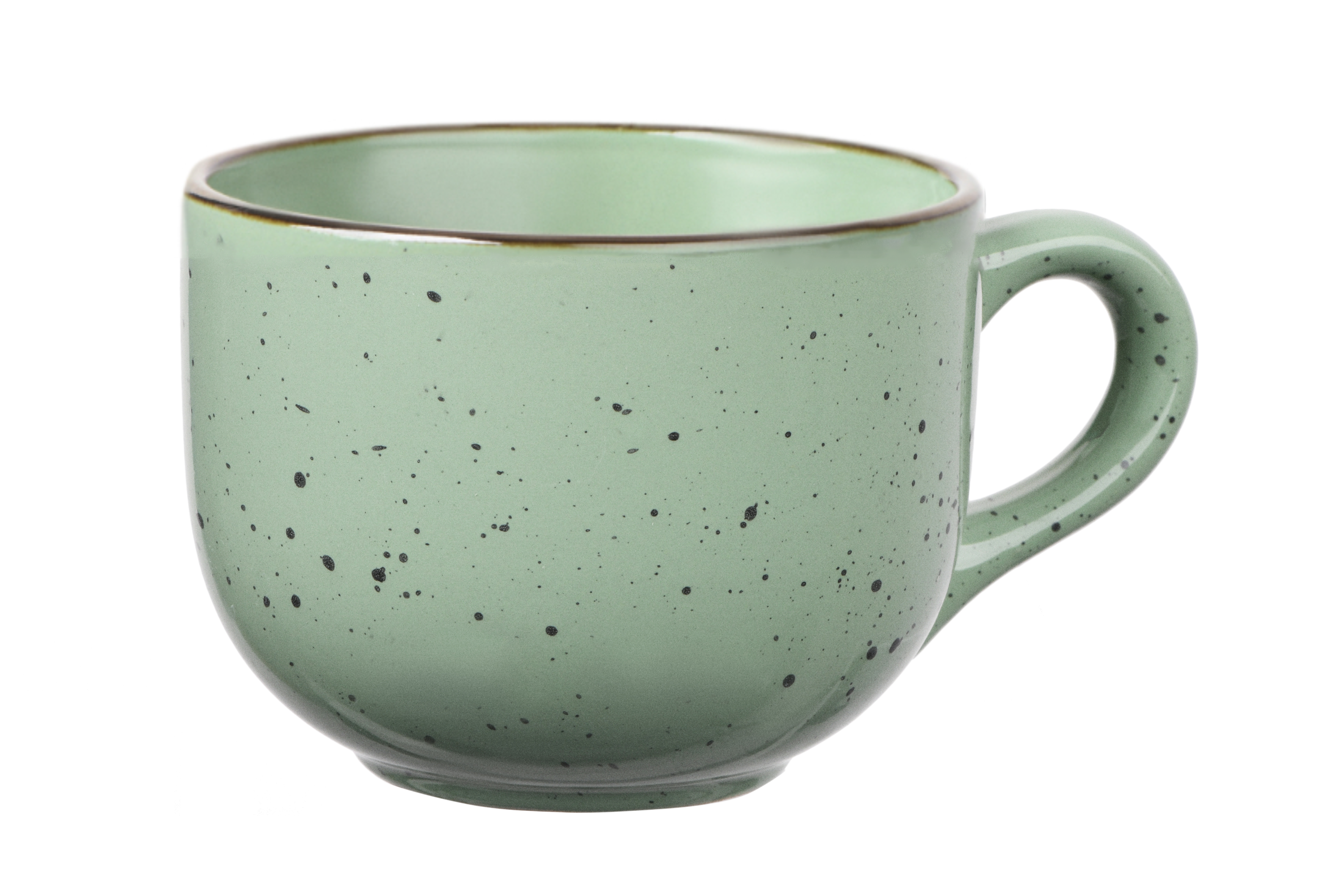 Сервиз столовой посуды Ardesto Bagheria 24 предмета 4 персоны каменная керамика Зеленый - фото 8