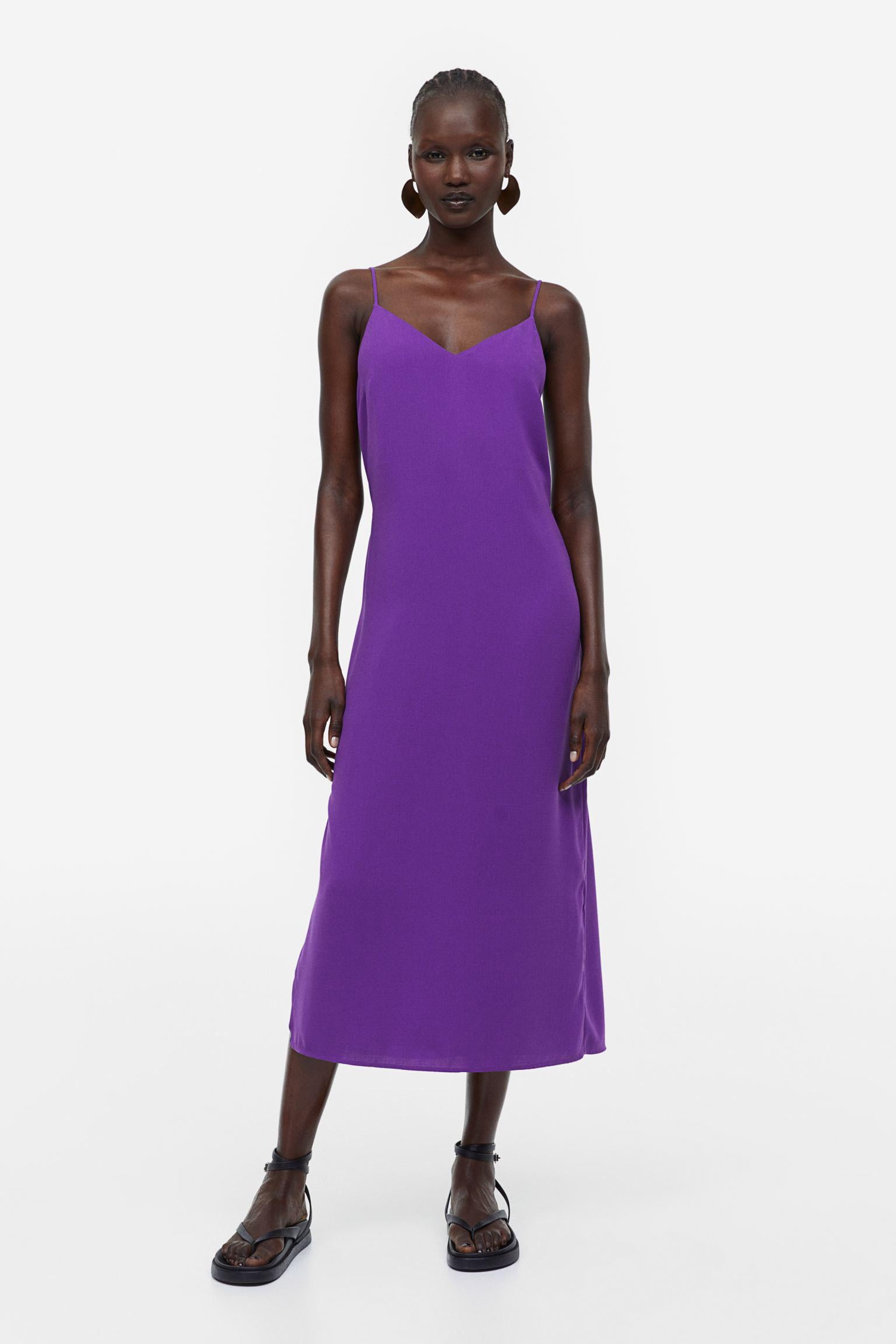 Сукня H&M XS Фіолетовий (A28091174789)