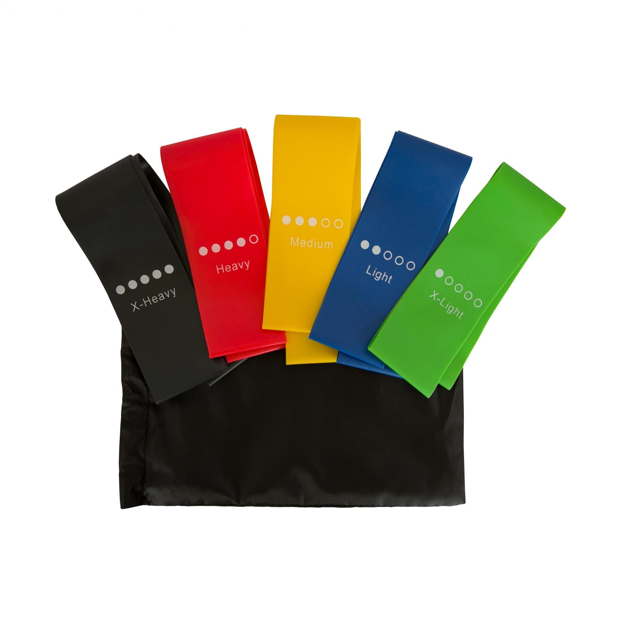 Набор резинок для фитнеса U-Powex 5 шт.