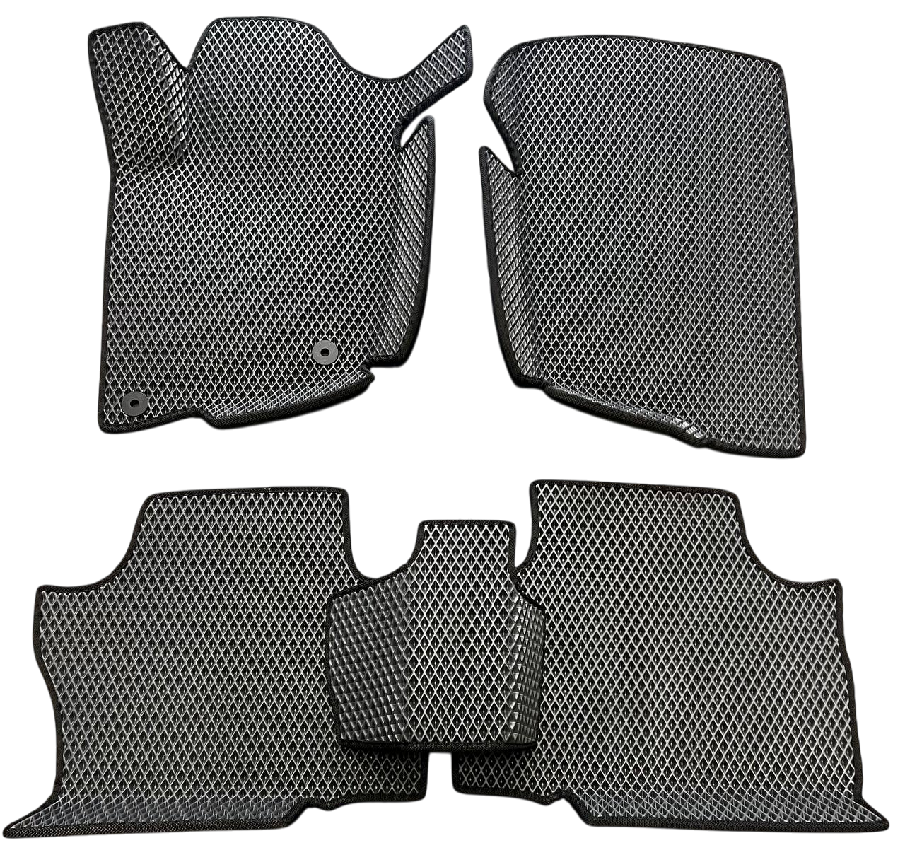 Коврики с бортиками EVA в салон с 3Д лапой для Mitsubishi Pajero Sport 2016+ г. (2508229414)