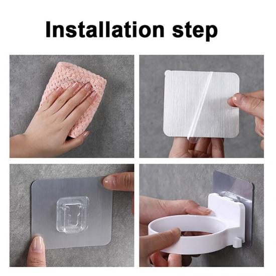 Тримач для фена/плойки/праски у ванну кімнату White (127552) - фото 3 Тримач для фена/плойки/праски у ванну кімнату White (127552) - фото 3