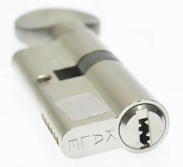 Циліндр Kale 164SMC 100 мм 5 ключів з вертушкою на довгій стороні Нікель - фото 2 Циліндр Kale 164SMC 100 мм 5 ключів з вертушкою на довгій стороні Нікель - фото 2