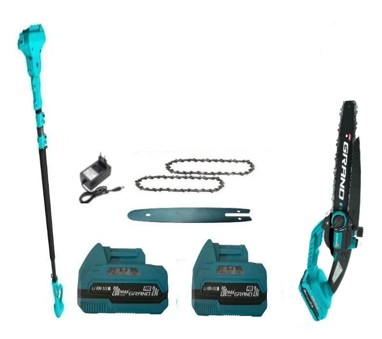 Пилка ланцюгова акумуляторна Grand АПЦ-6М/2-2 з подовжувачем 2500 (29851177) Пилка ланцюгова акумуляторна Grand АПЦ-6М/2-2 з подовжувачем 2500 (29851177)