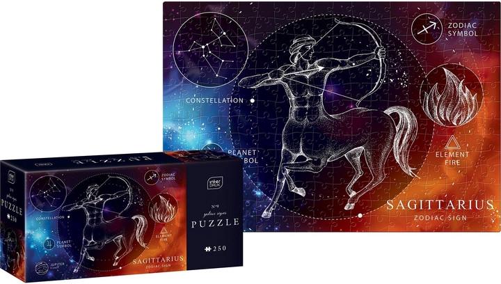 Пазли тришарові ТМ InterDRUK Знаки зодіаку Стрілець 250 шт. 48х33 см (5902277341952)