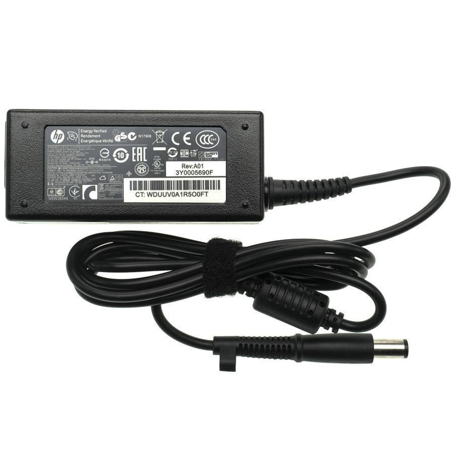 Блок питания для ноутбука HP RECTANGULAR 19,5V 2,31A 45W 7,4х5,0 мм Black (213167)