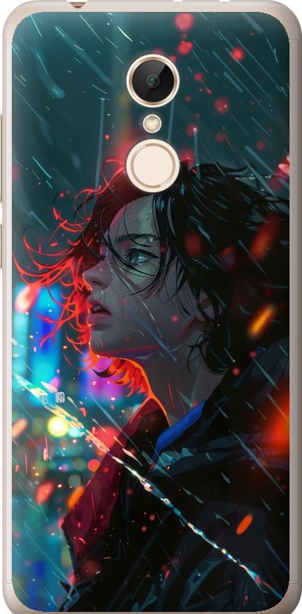 Чехол на Xiaomi Redmi 5 Ночные огни (6096u-1350-42517)